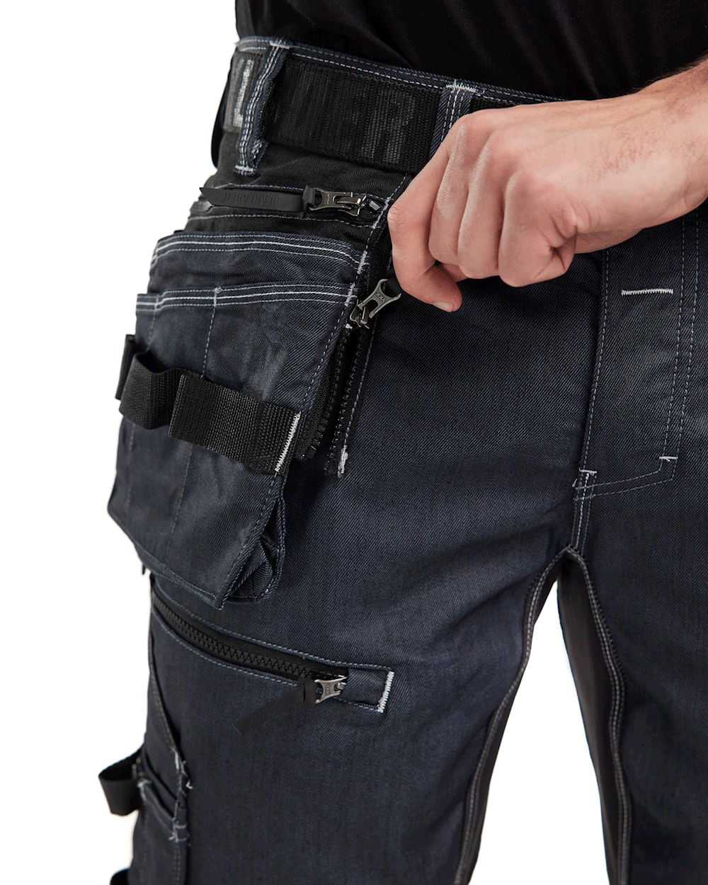 Blaklader-1990-Craftsmen-Stretch-Denim-Holster-Pocket-Trouser-X1900-Workwear-Nation-Ltd-8950 - Bobobiy