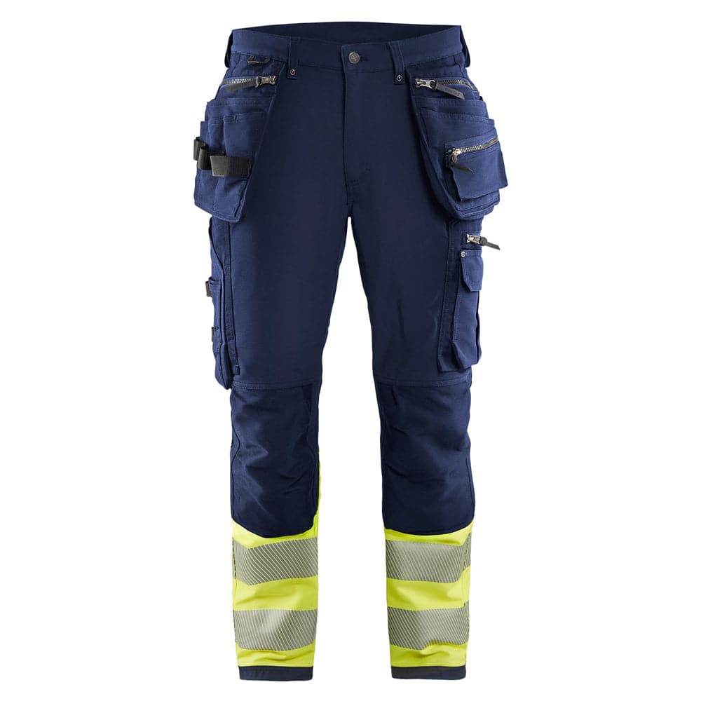 Blaklader-1993-Hi-Vis-4-Way-Stretch-Holster-Pocket-Work-Trousers-Workwear-Nation-Ltd-126 - Bobobiy