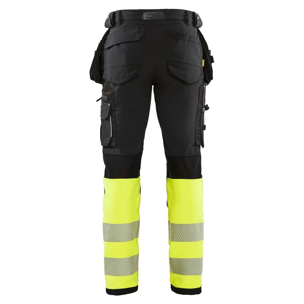 Blaklader-1993-Hi-Vis-4-Way-Stretch-Holster-Pocket-Work-Trousers-Workwear-Nation-Ltd-2812 - Bobobiy