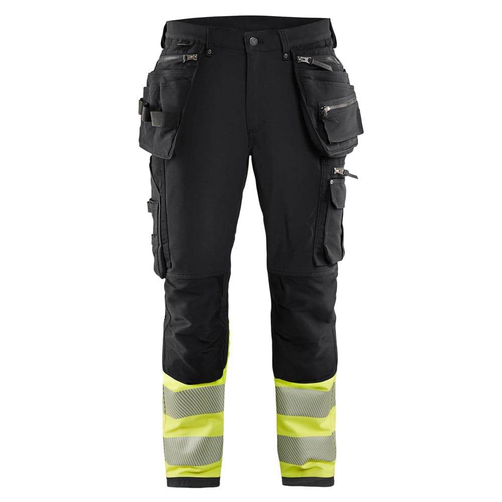 Blaklader-1993-Hi-Vis-4-Way-Stretch-Holster-Pocket-Work-Trousers-Workwear-Nation-Ltd-3447 - Bobobiy