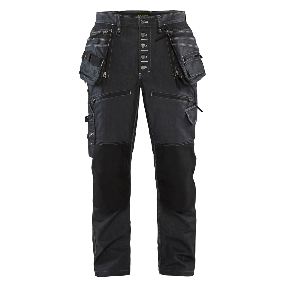 Blaklader-1999-Craftmens-Denim-Holster-Pocket-Stretch-Work-Trouser-X1900-Workwear-Nation-Ltd-2749 - Bobobiy