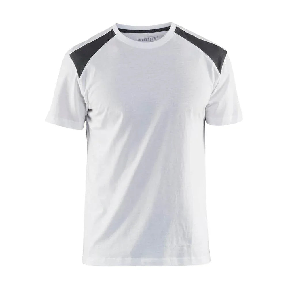 Blaklader-3379-Cotton-Two-Tone-Crew-Neck-Work-T-Shirt-Workwear-Nation-Ltd-1047 - Bobobiy