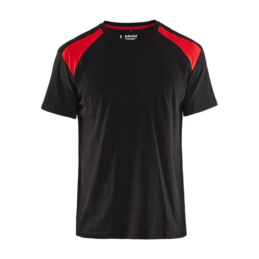 Blaklader-3379-Cotton-Two-Tone-Crew-Neck-Work-T-Shirt-Workwear-Nation-Ltd-1507 - Bobobiy