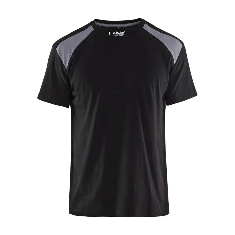 Blaklader-3379-Cotton-Two-Tone-Crew-Neck-Work-T-Shirt-Workwear-Nation-Ltd-4251 - Bobobiy