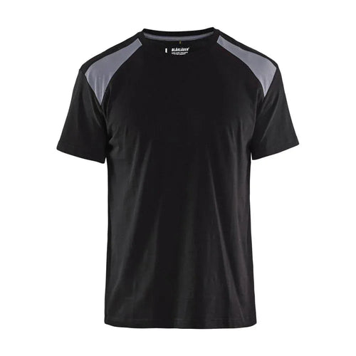 Blaklader-3379-Cotton-Two-Tone-Crew-Neck-Work-T-Shirt-Workwear-Nation-Ltd-4251 - Bobobiy