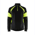Blaklader-3550-1-4-Zip-Sweatshirt-with-Hi-Vis-Panels-Workwear-Nation-Ltd-8770 - Bobobiy