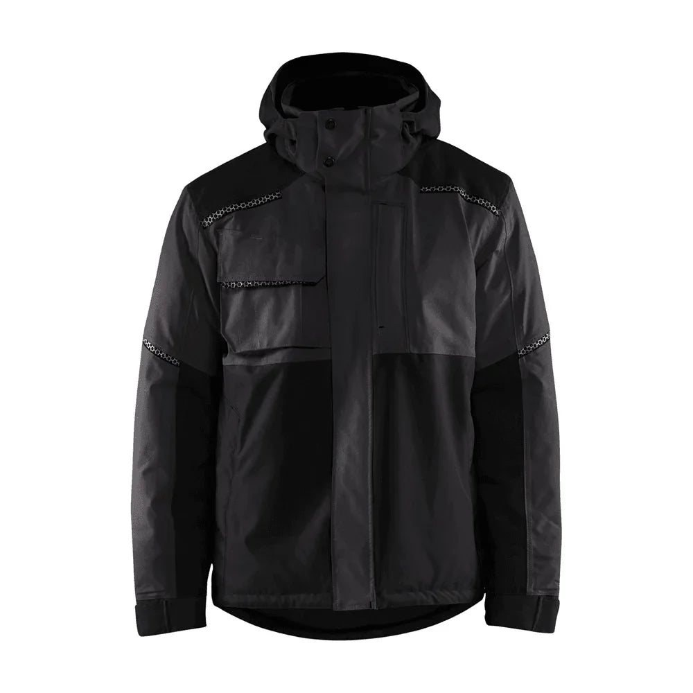 Blaklader-4881-Waterproof-and-Windproof-Winter-Jacket-Hooded-Workwear-Nation-Ltd-1650 - Bobobiy