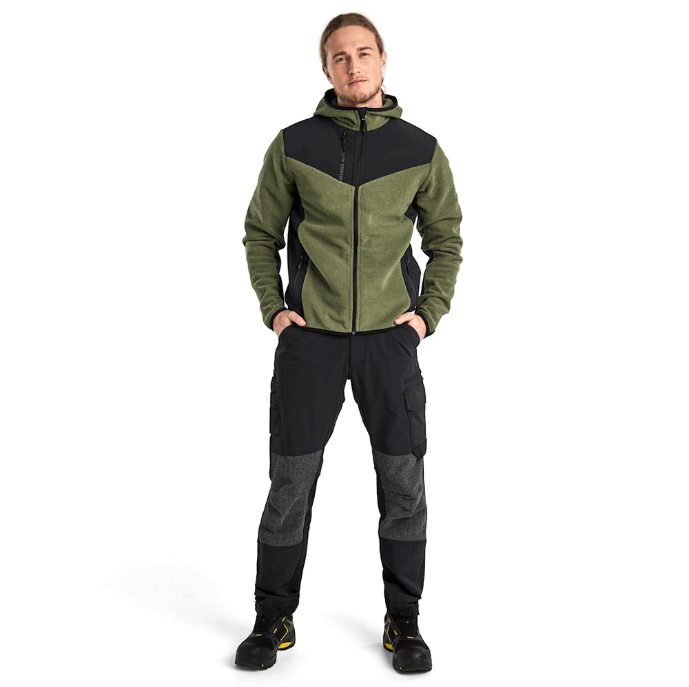 Blaklader-5940-Knitted-Part-Softshell-Hooded-Work-Jacket-Workwear-Nation-Ltd-8134 - Bobobiy