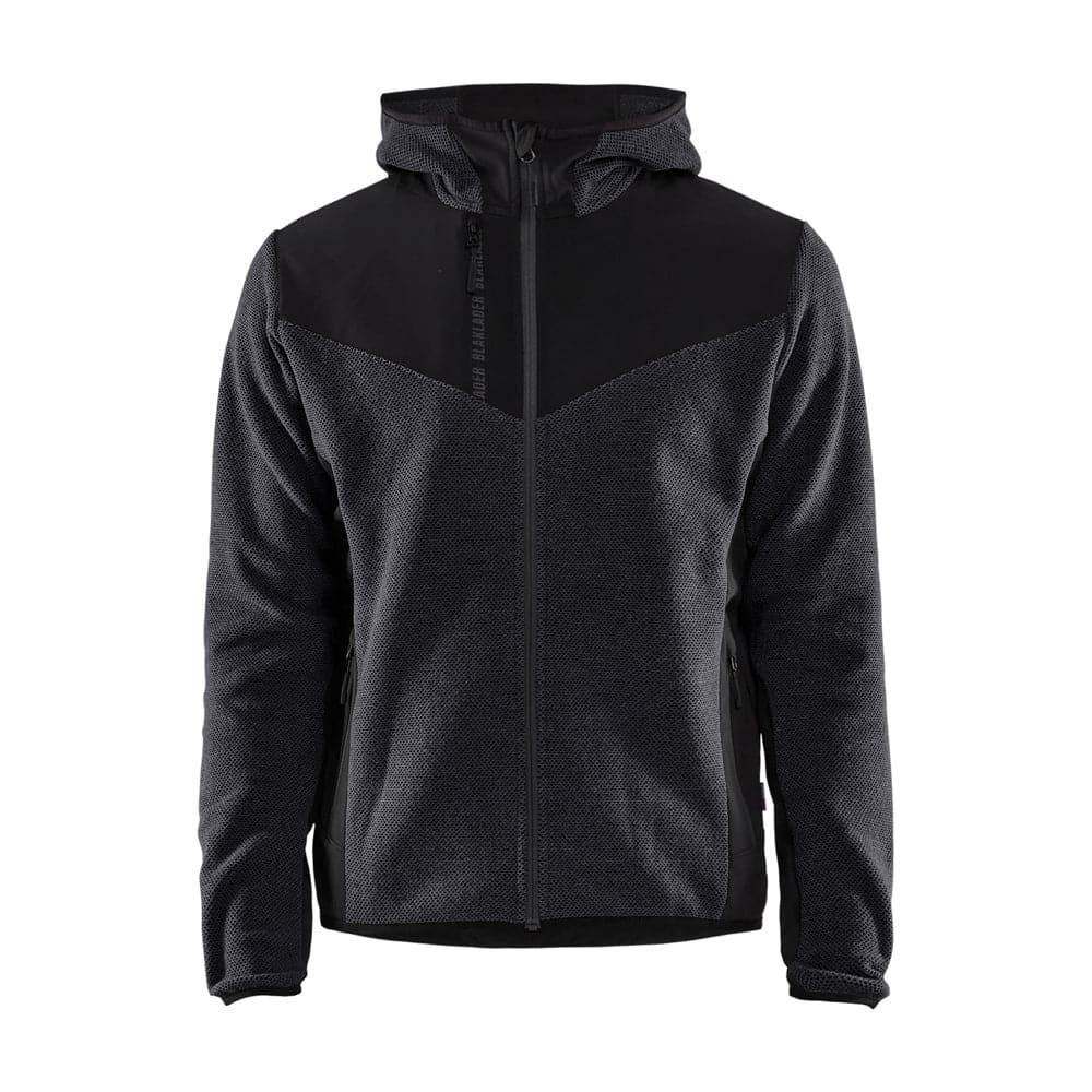 Blaklader-5940-Knitted-Part-Softshell-Hooded-Work-Jacket-Workwear-Nation-Ltd-8175 - Bobobiy