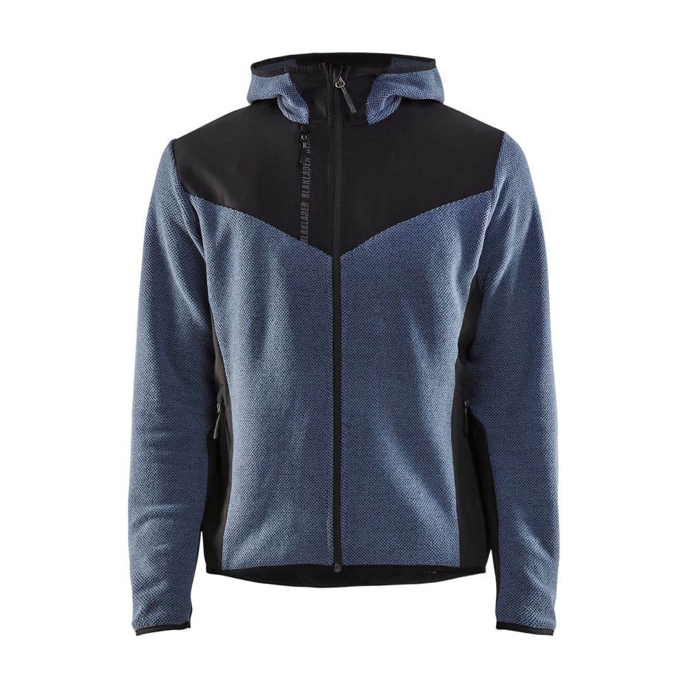 Blaklader-5940-Knitted-Part-Softshell-Hooded-Work-Jacket-Workwear-Nation-Ltd-899 - Bobobiy