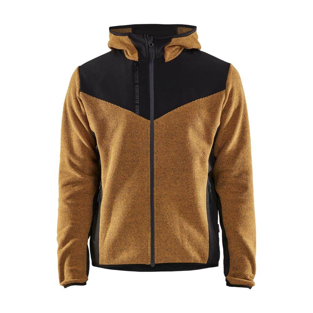 Blaklader-5940-Knitted-Part-Softshell-Hooded-Work-Jacket-Workwear-Nation-Ltd-9063 - Bobobiy