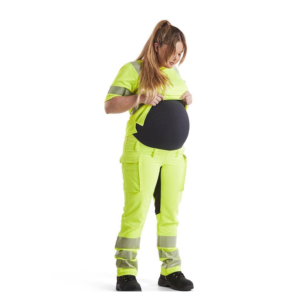 Blaklader-7100-Womens-Hi-Vis-4-Way-Stretch-Maternity-Work-Trousers-Workwear-Nation-Ltd-156 - Bobobiy