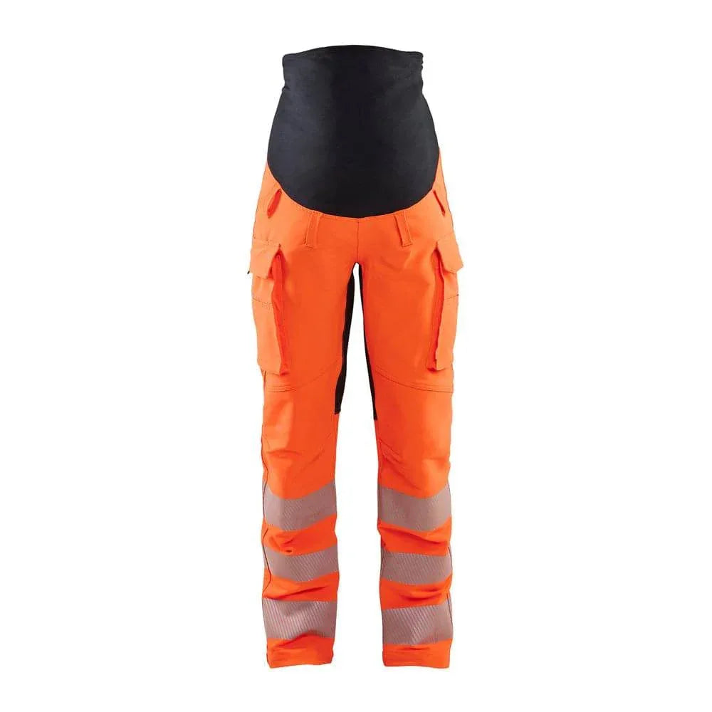 Blaklader-7100-Womens-Hi-Vis-4-Way-Stretch-Maternity-Work-Trousers-Workwear-Nation-Ltd-8211 - Bobobiy