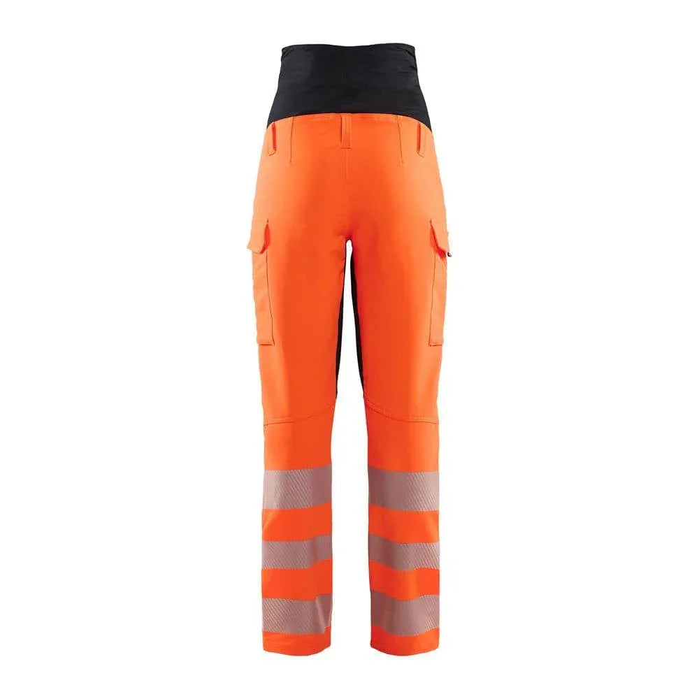 Blaklader-7100-Womens-Hi-Vis-4-Way-Stretch-Maternity-Work-Trousers-Workwear-Nation-Ltd-8789 - Bobobiy