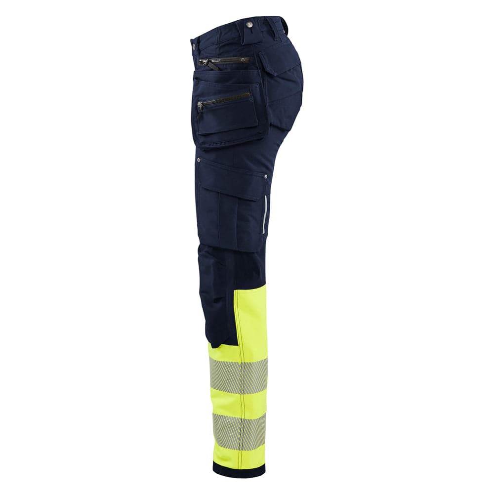 Blaklader-7193-Women-s-Hi-Vis-4-Way-Stretch-Holster-Pocket-Trousers-Workwear-Nation-Ltd-1768 - Bobobiy