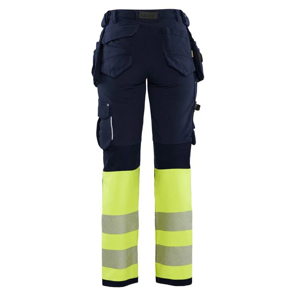 Blaklader-7193-Women-s-Hi-Vis-4-Way-Stretch-Holster-Pocket-Trousers-Workwear-Nation-Ltd-3363 - Bobobiy