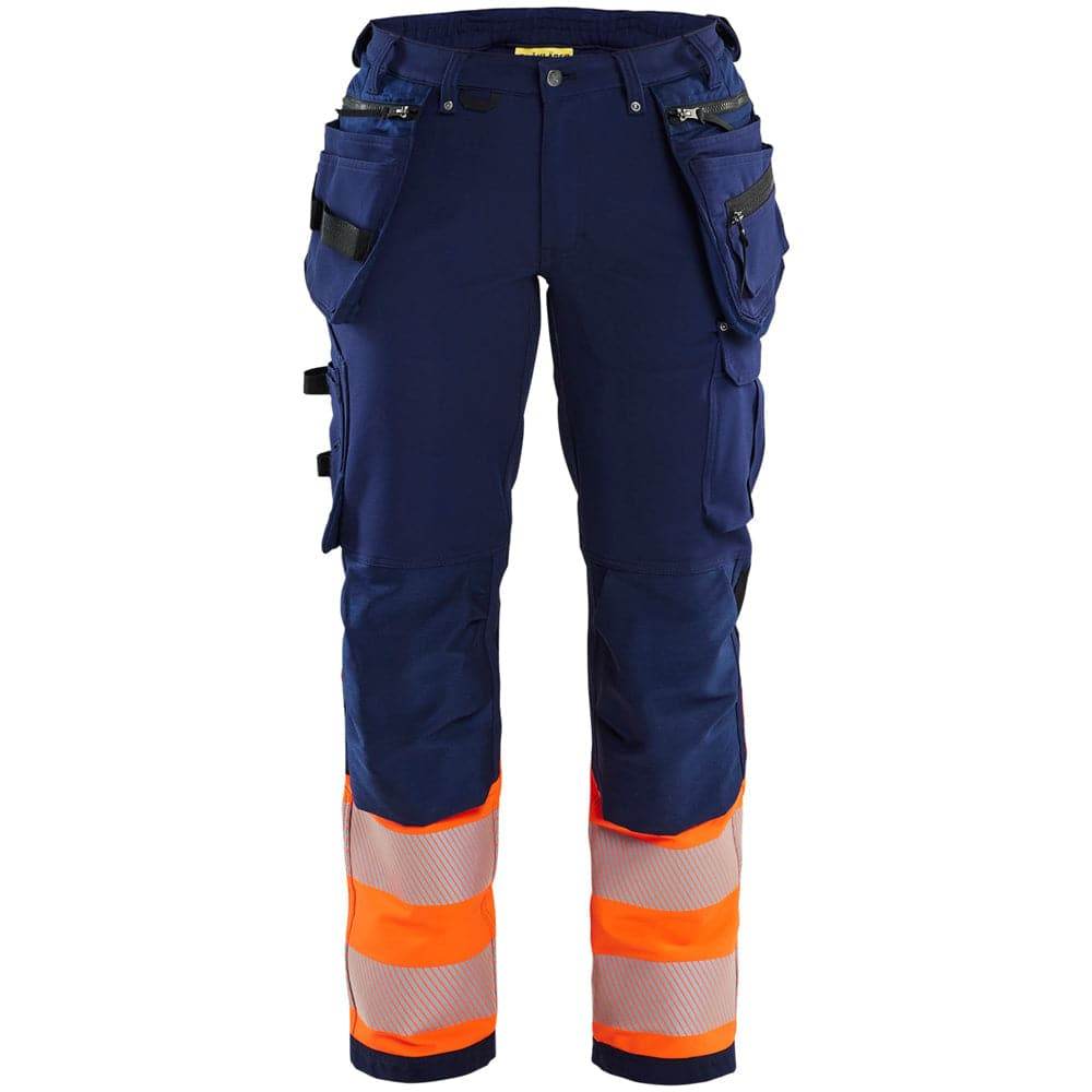 Blaklader-7193-Women-s-Hi-Vis-4-Way-Stretch-Holster-Pocket-Trousers-Workwear-Nation-Ltd-8659 - Bobobiy
