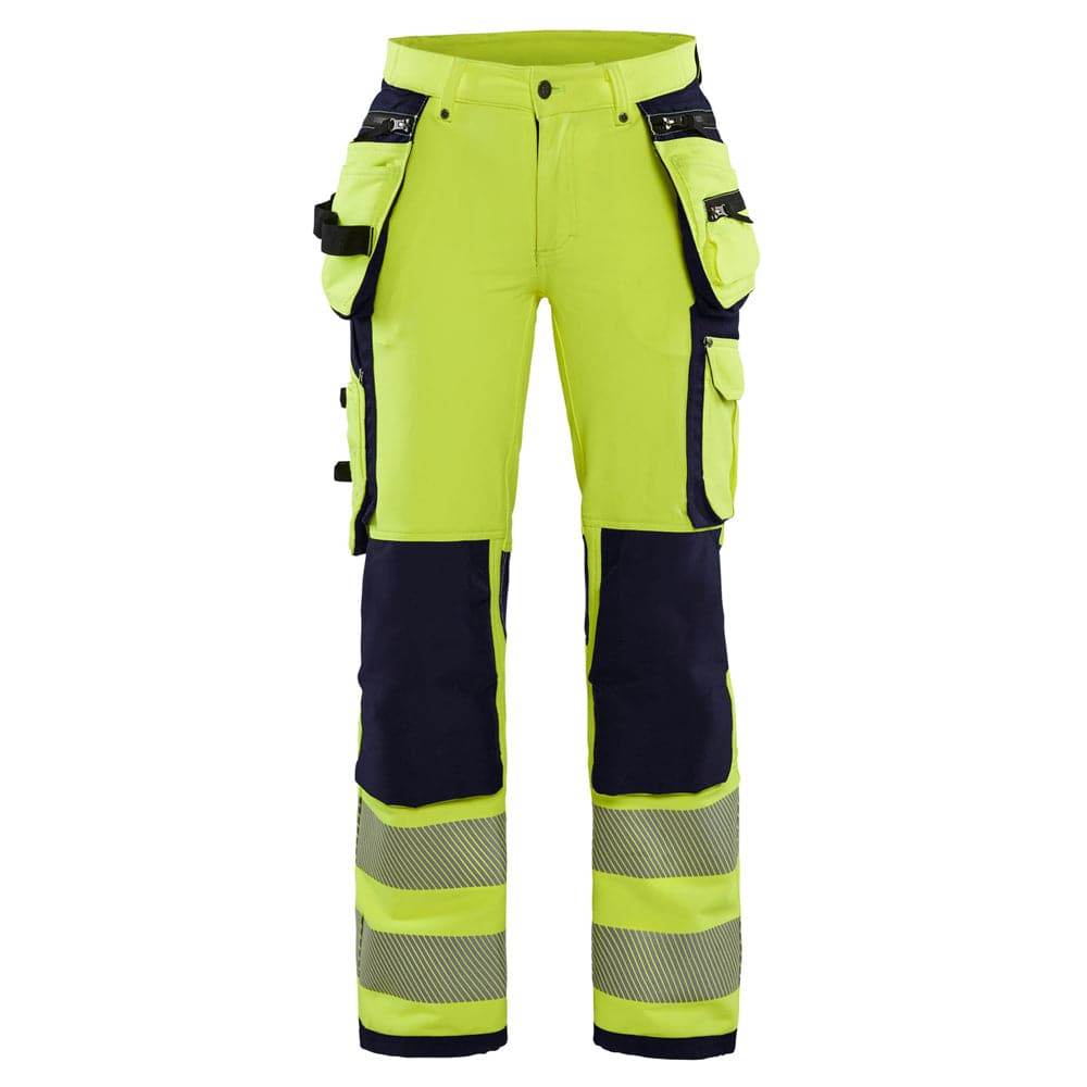 Blaklader-7197-Womens-Hi-Vis-4-Way-Stretch-Holster-Pocket-Work-Trouser-Workwear-Nation-Ltd-8352 - Bobobiy