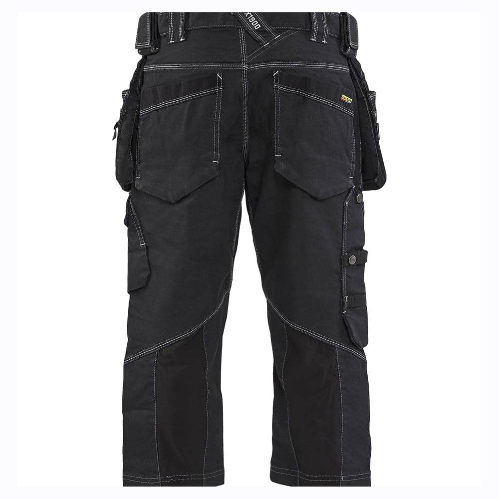 Blaklader-X1900-1991-3-4-Length-Stretch-Knee-Pad-Holster-Pocket-Pirate-Trousers-Workwear-Nation-Ltd-4998 - Bobobiy