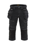 Blaklader-X1900-1991-3-4-Length-Stretch-Knee-Pad-Holster-Pocket-Pirate-Trousers-Workwear-Nation-Ltd-6009 - Bobobiy