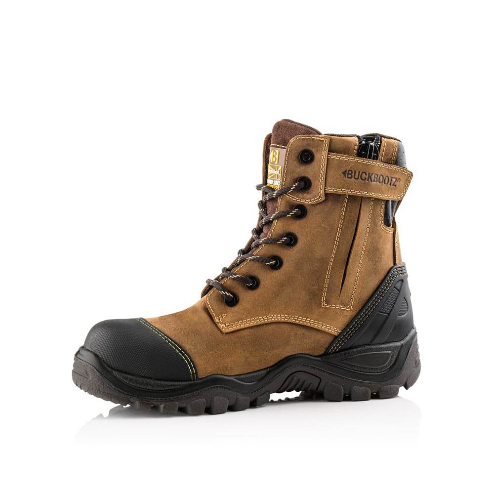 Buckler-BSH008-S3-HRO-SRC-WRU-Dark-Brown-High-Leg-Style-Safety-Lace-Zip-Boot-Workwear-Nation-Ltd-8394 - Bobobiy