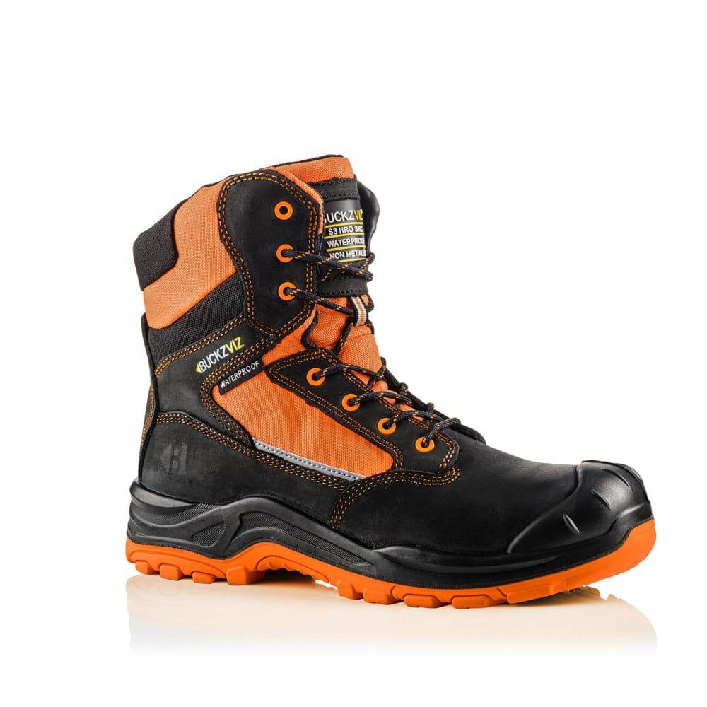 Buckler-BVIZ1-S3-360-High-Visibility-Metal-Free-Waterproof-Safety-Lace-Zip-Boot-Workwear-Nation-Ltd-7628 - Bobobiy