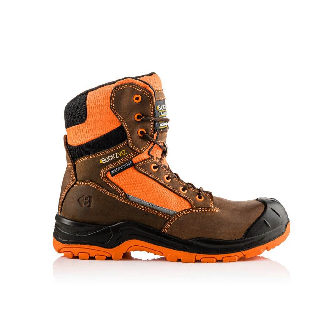 Buckler-BVIZ1-S3-360-High-Visibility-Metal-Free-Waterproof-Safety-Lace-Zip-Boot-Workwear-Nation-Ltd-8646 - Bobobiy