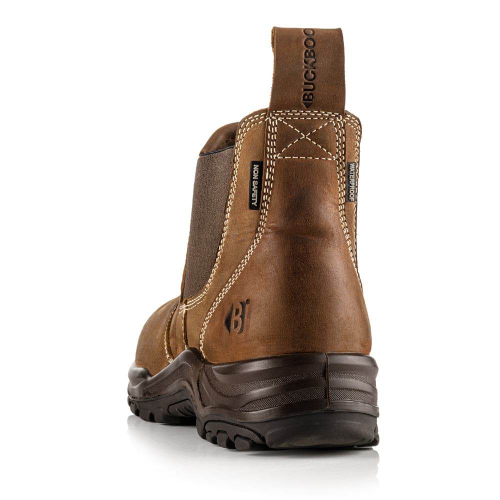 Buckler-Nubuckz-DEALERZ-Non-Safety-Brown-Lightweight-Waterproof-Dealer-Boot-Workwear-Nation-Ltd-9079 - Bobobiy