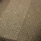 Brown cat scratching pad insert with dense textured woven surface