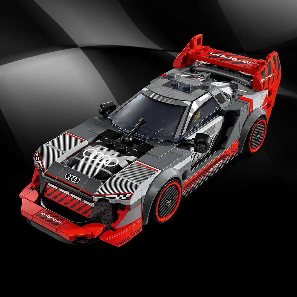 Lego Speed Champions 76921 Audi S1 E-Tron Quattro Race Car for Ages 9+ - Bobobiy