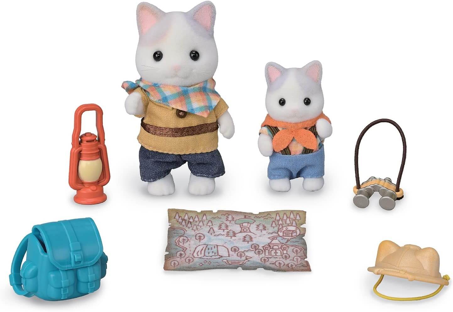 Sylvanian Families Exciting Exploration Set Latte Cat Siblings Ages 3+