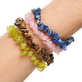 Gemstone Chip Bracelet with Elastic Available in Assorted Colours (1)