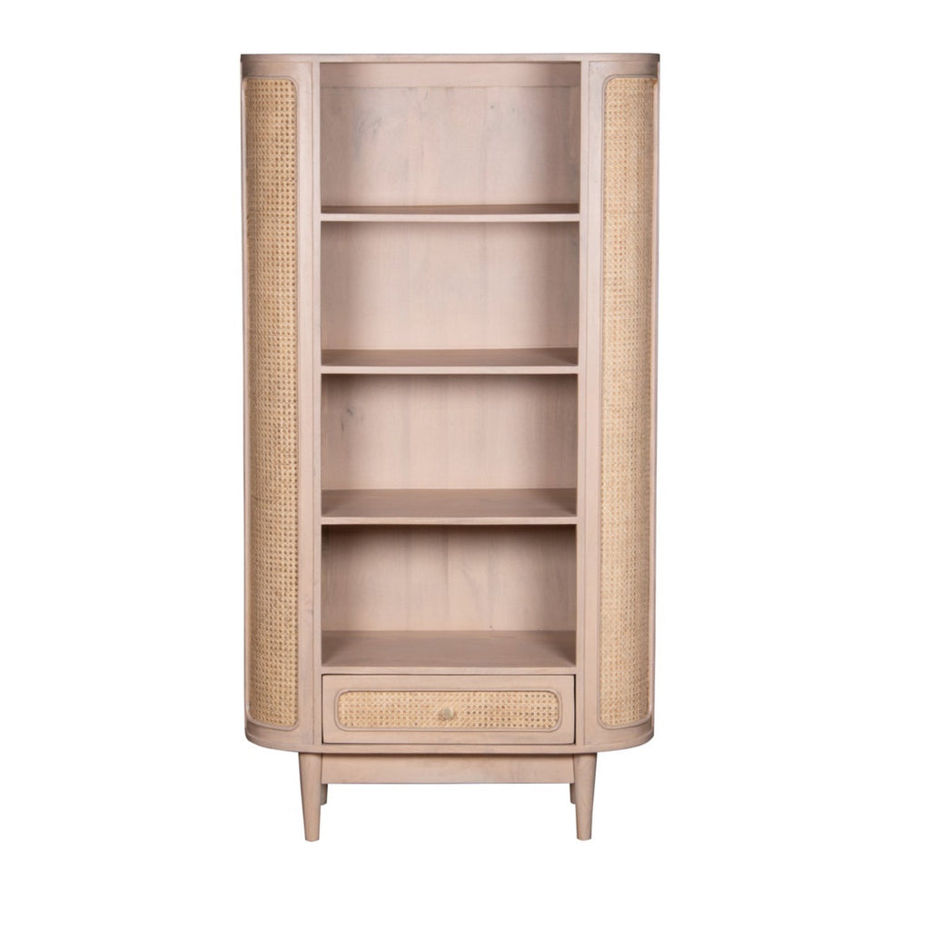 Chester Cane And Wood Bookcase