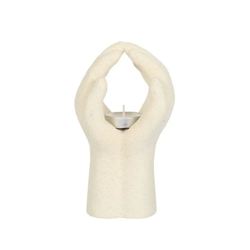 Praying Hands Tealight Holder - Bobobiy
