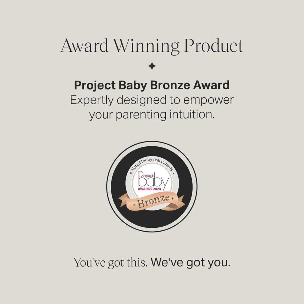 Award badge for Tommee Tippee baby bottles