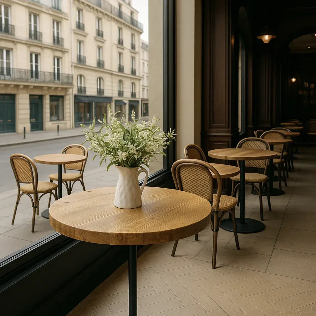 Cafe_Scene_with_Flower-Laden_Table - Bobobiy