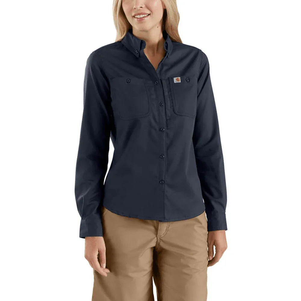 Carhartt-103106-Rugged-Professional-Series-Relaxed-Fit-Canvas-Long-Sleeve-Work-Shirt-Workwear-Nation-Ltd-8044 - Bobobiy
