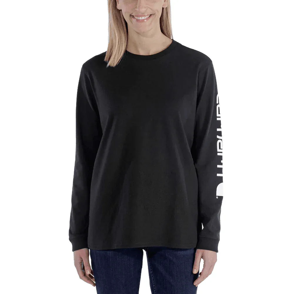 Carhartt-103401-Womens-Loose-Fit-Heavyweight-Long-Sleeve-Graphic-T-Shirt-Workwear-Nation-Ltd-6758 - Bobobiy