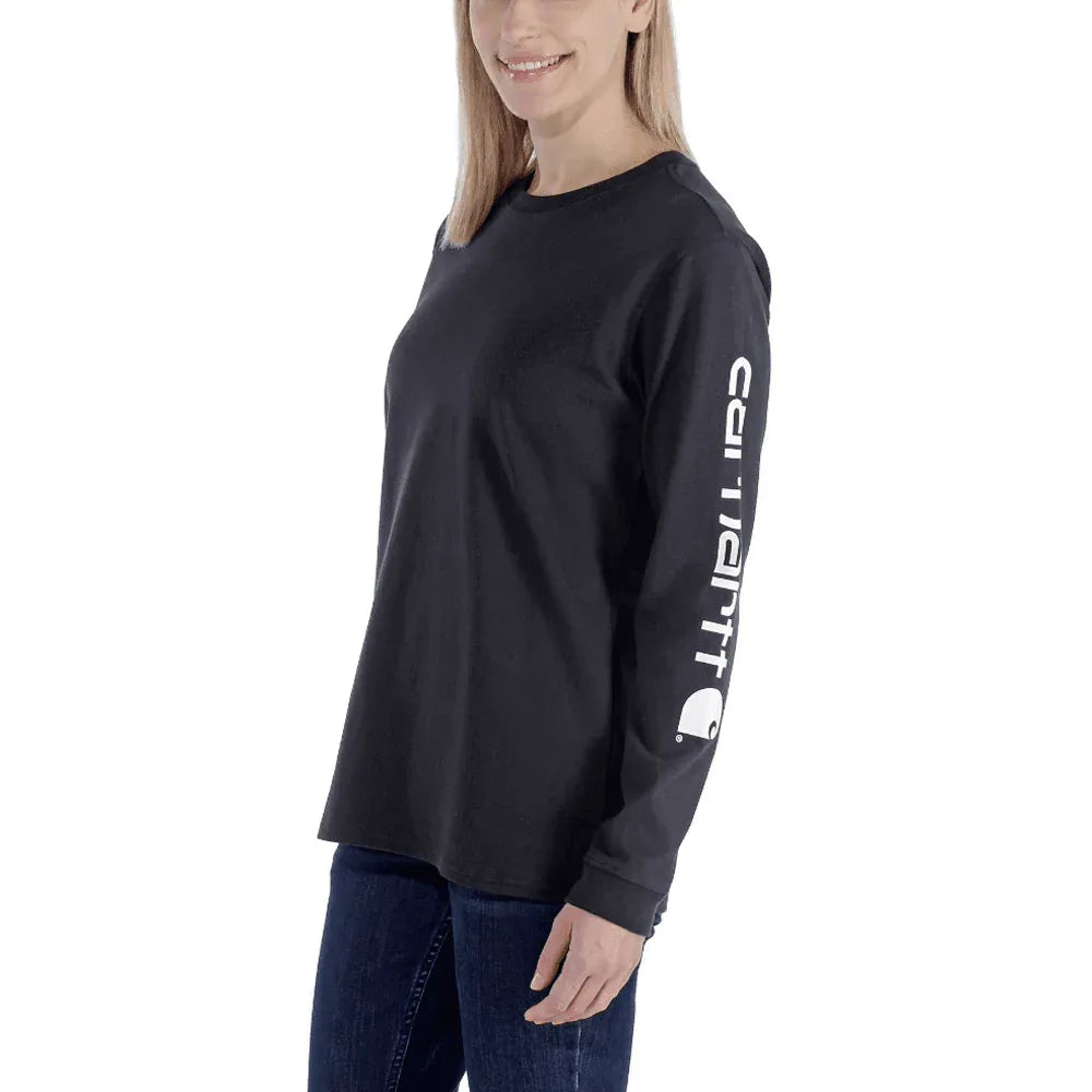 Carhartt-103401-Womens-Loose-Fit-Heavyweight-Long-Sleeve-Graphic-T-Shirt-Workwear-Nation-Ltd-9522 - Bobobiy