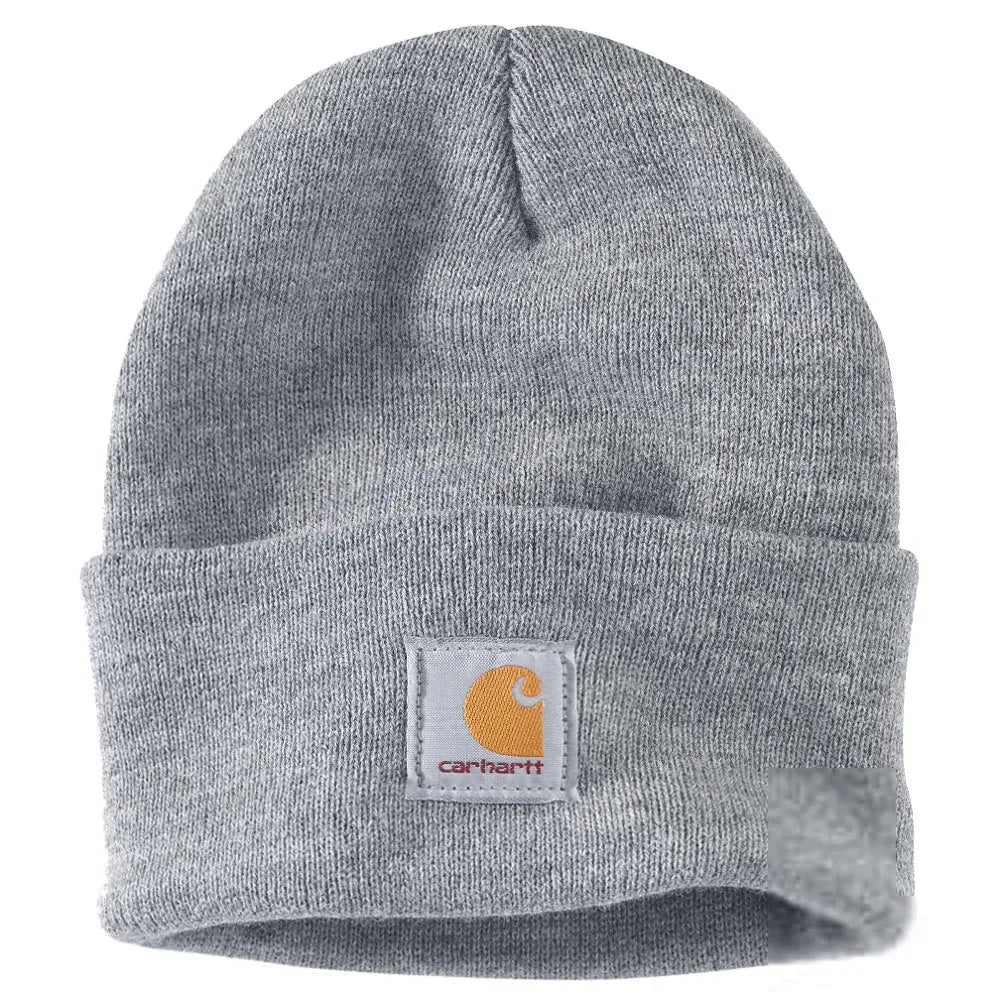 Carhartt-A18-Watch-Knitted-Cuff-Beanie-Hat-Workwear-Nation-Ltd-4266 - Bobobiy