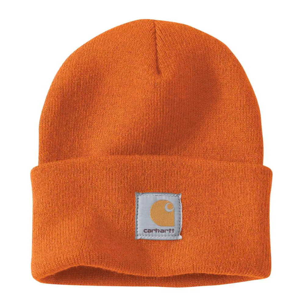 Carhartt-A18-Watch-Knitted-Cuff-Beanie-Hat-Workwear-Nation-Ltd-6587 - Bobobiy
