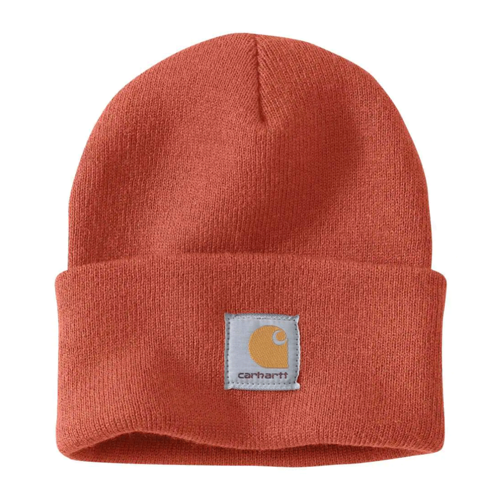 Carhartt-A18-Watch-Knitted-Cuff-Beanie-Hat-Workwear-Nation-Ltd-8041 - Bobobiy