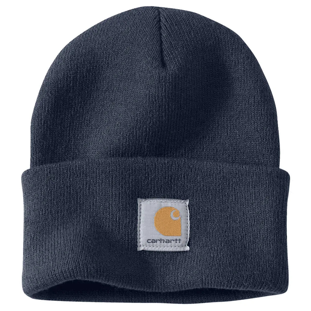 Carhartt-A18-Watch-Knitted-Cuff-Beanie-Hat-Workwear-Nation-Ltd-8881 - Bobobiy