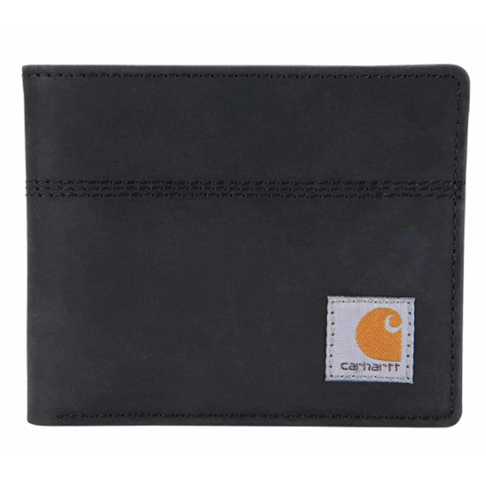 Carhartt-B0000207-Saddle-Leather-BiFold-Wallet-Workwear-Nation-Ltd-3076 - Bobobiy