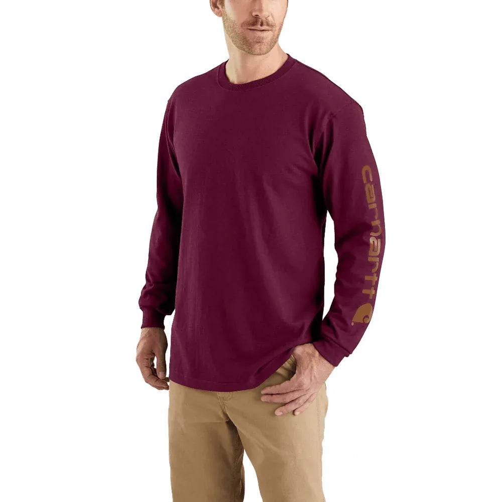 Carhartt-EK231-Relaxed-Fit-Heavyweight-Long-Sleeve-Graphic-T-Shirt-Top-Workwear-Nation-Ltd-5150 - Bobobiy