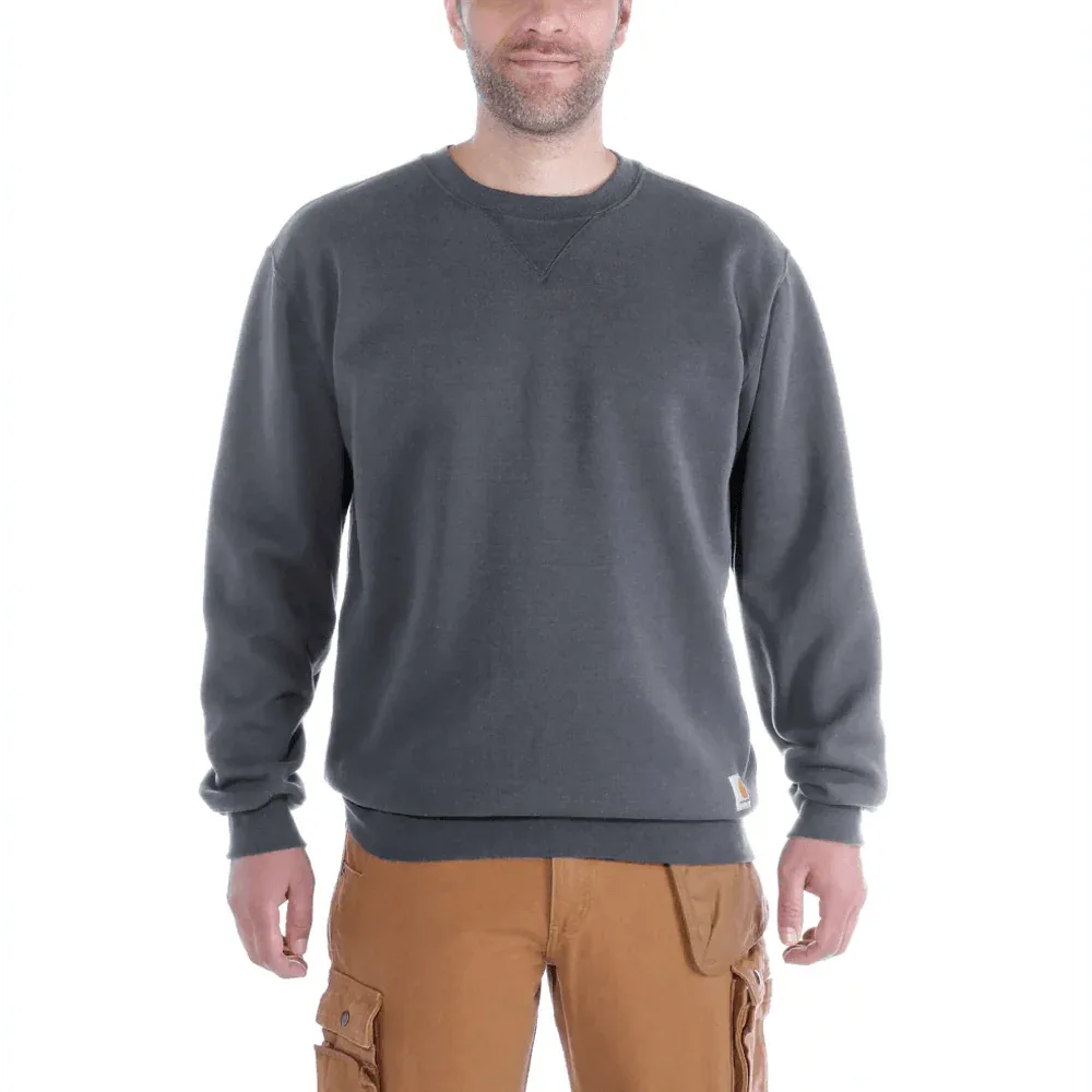 Carhartt-K124-Loose-Fit-Midweight-Crew-Neck-Sweatshirt-Workwear-Nation-Ltd-1655 - Bobobiy