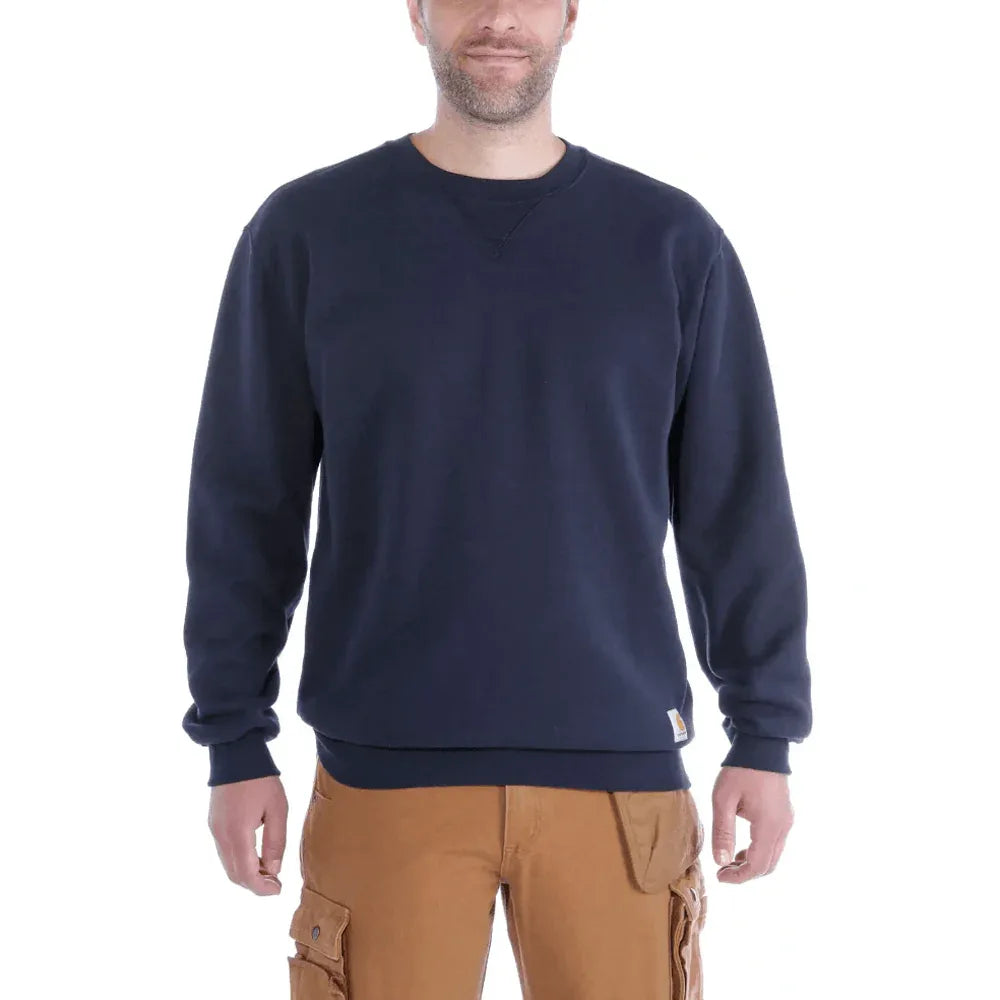 Carhartt-K124-Loose-Fit-Midweight-Crew-Neck-Sweatshirt-Workwear-Nation-Ltd-6398 - Bobobiy