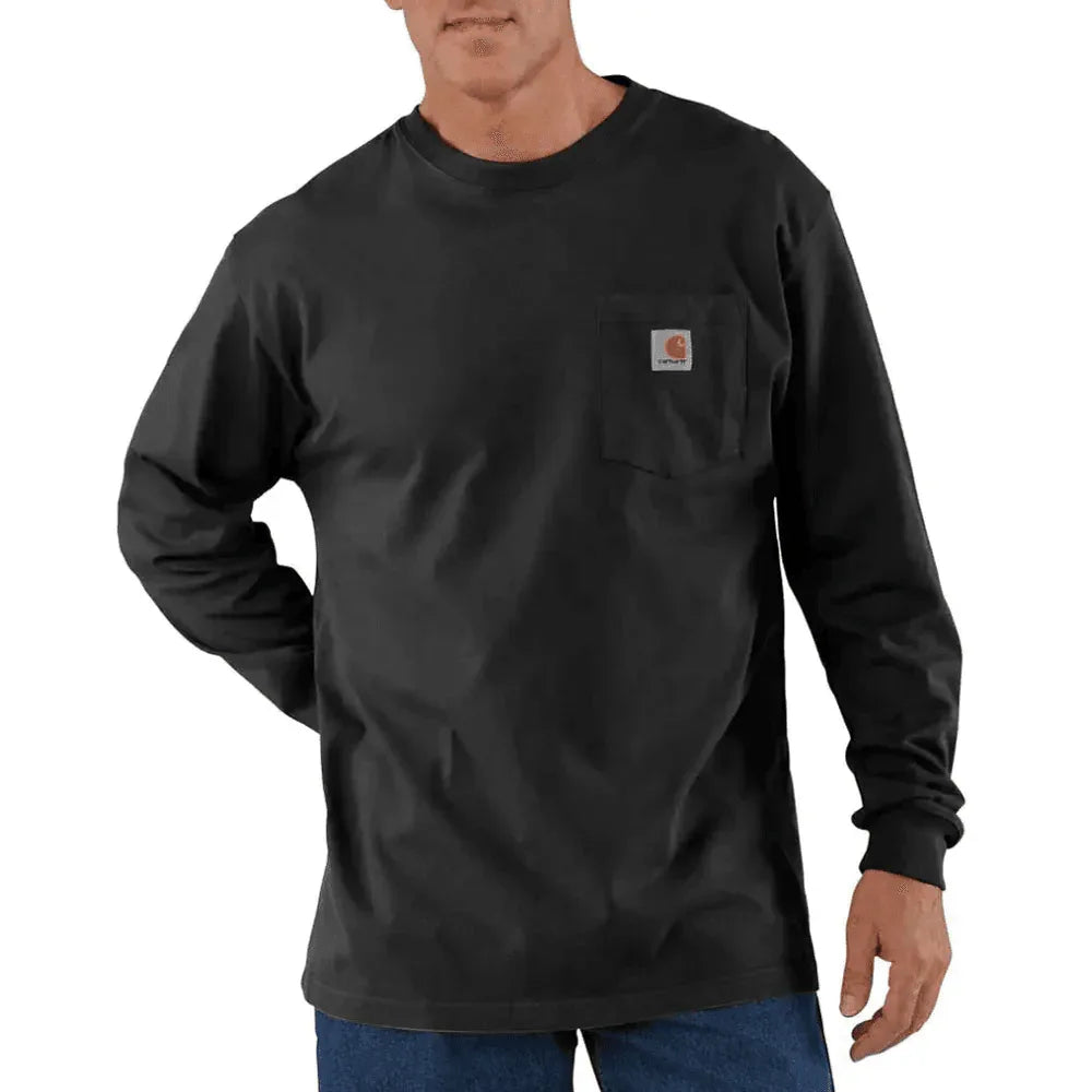 Carhartt-K126-Loose-Fit-Heavyweight-Long-Sleeve-Pocket-T-Shirt-Workwear-Nation-Ltd-3630 - Bobobiy