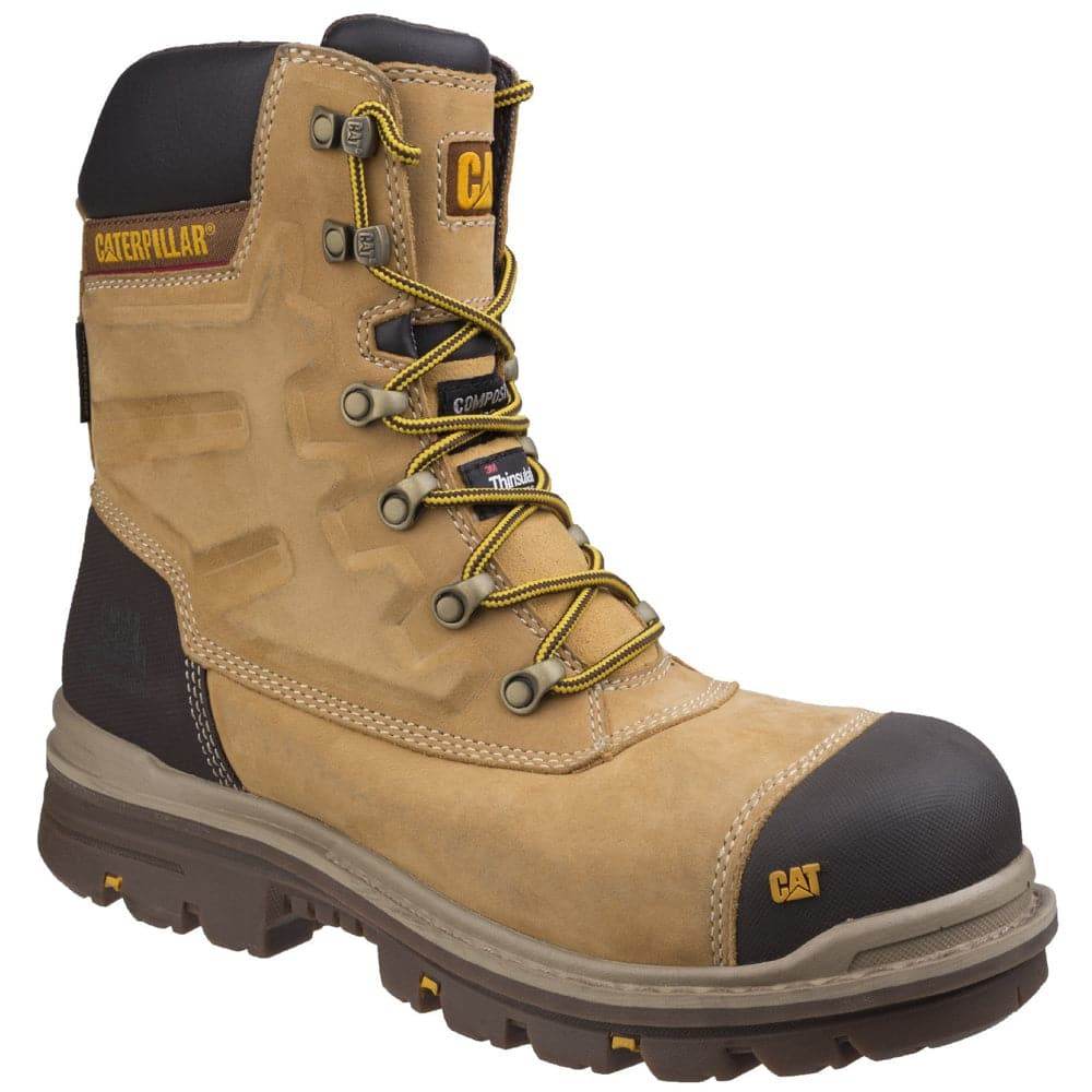 Caterpillar-CAT-Premier-High-Leg-Combat-Safety-Work-Boot-Side-Zip-Workwear-Nation-Ltd-2628 - Bobobiy