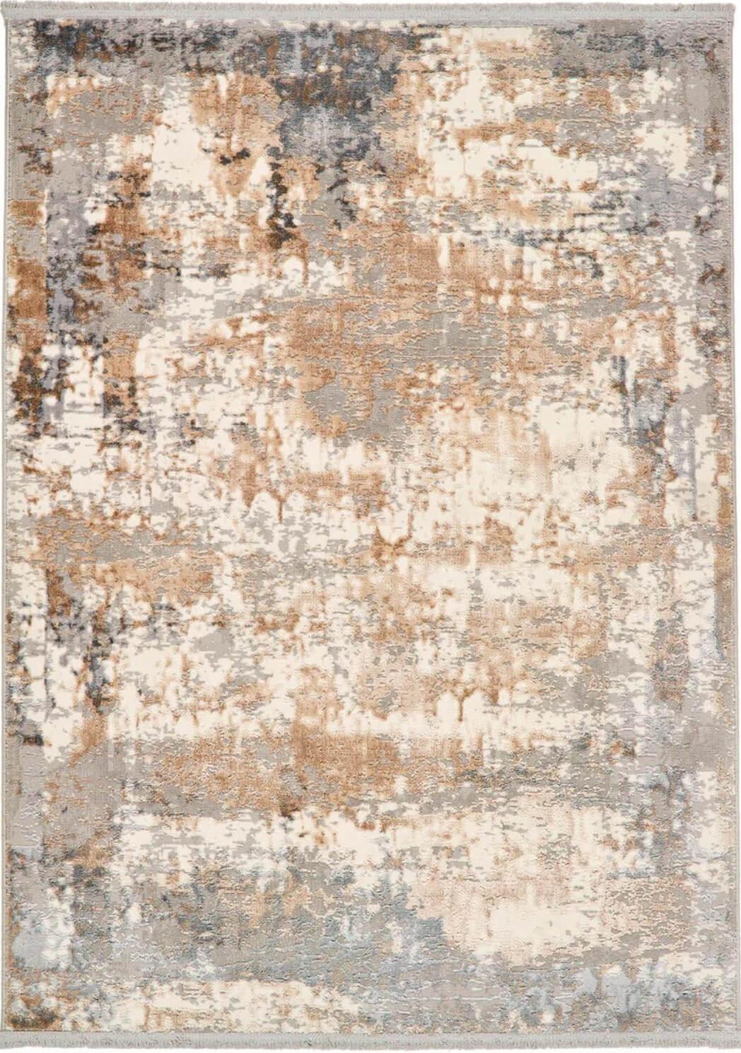 Cosimo_Beige_Grey_Distressed_Rug - Bobobiy